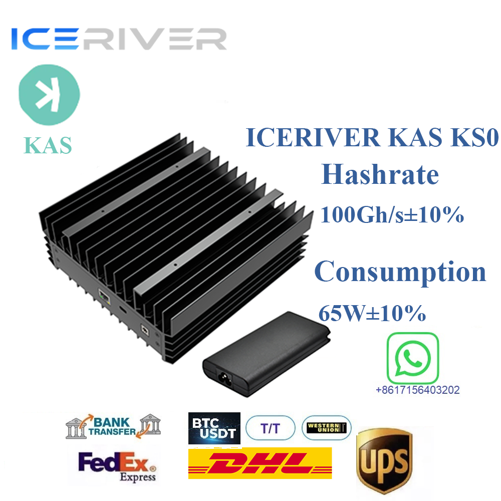 iceriver Kas Miner KS0 100 GH/s kaspa miner + psu- سيارات